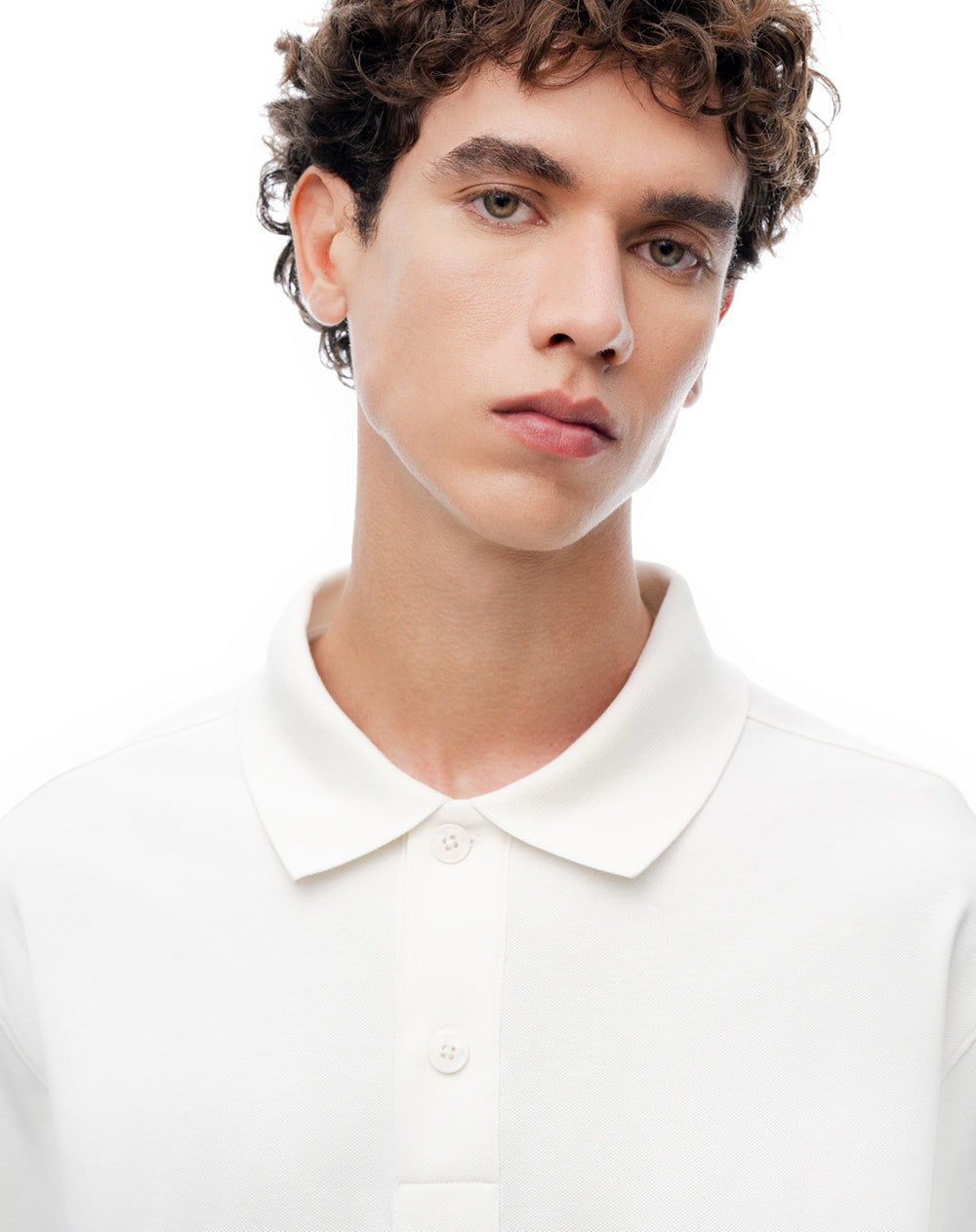 Polo regular vainilla hombre
