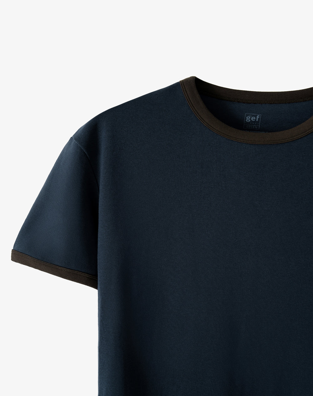 Camiseta regular fit manga corta azul