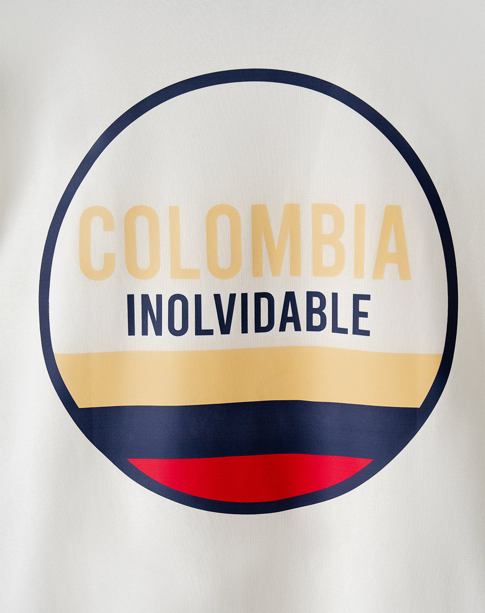 Camiseta regular fit manga corta vainilla