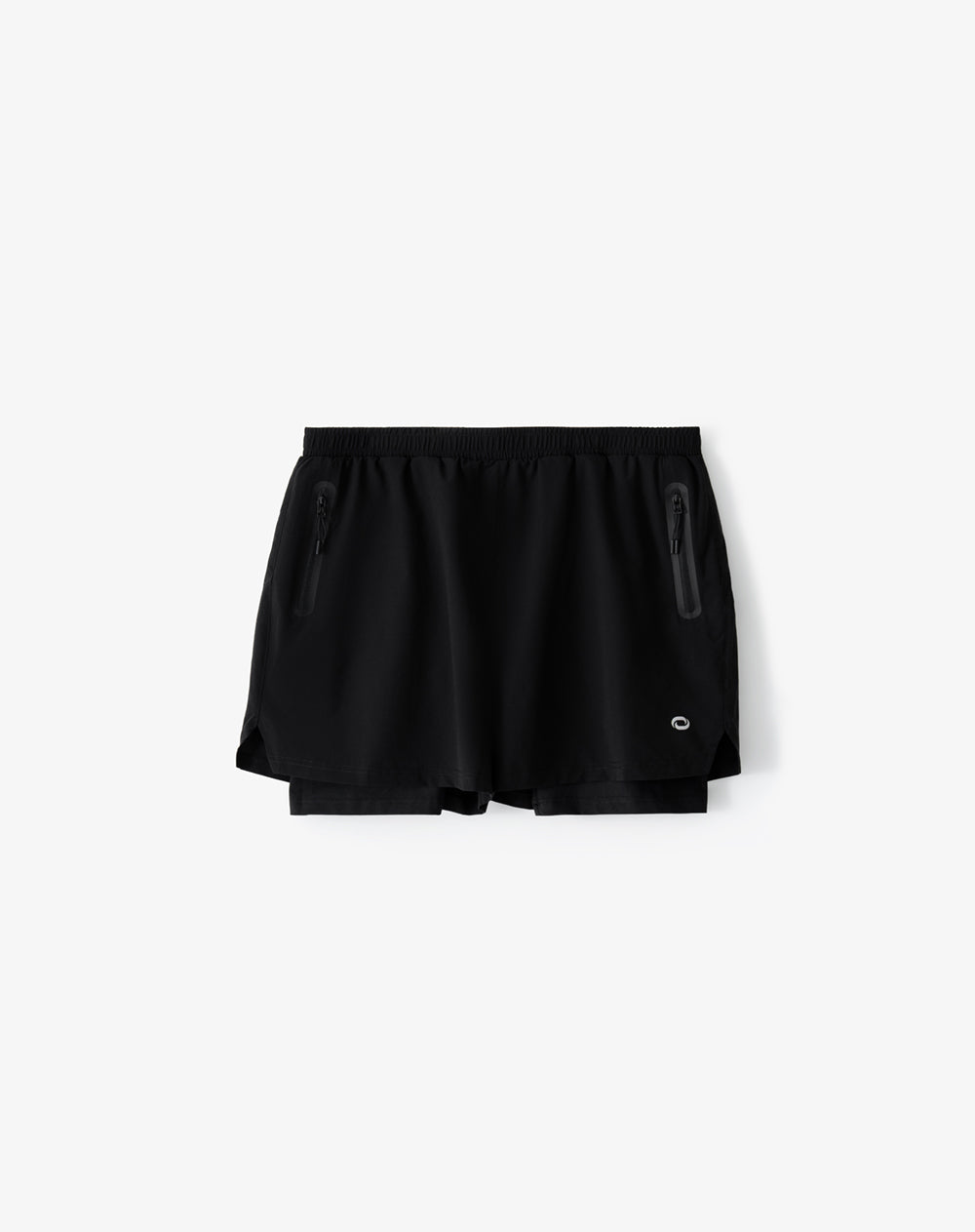 Pantaloneta deportiva negro hombre