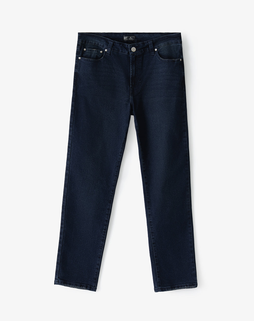 Jean slim tiro medio indigo oscuro hombre