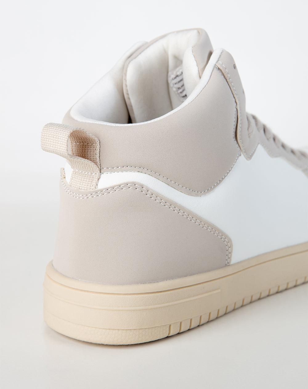 Botas caña baja beige