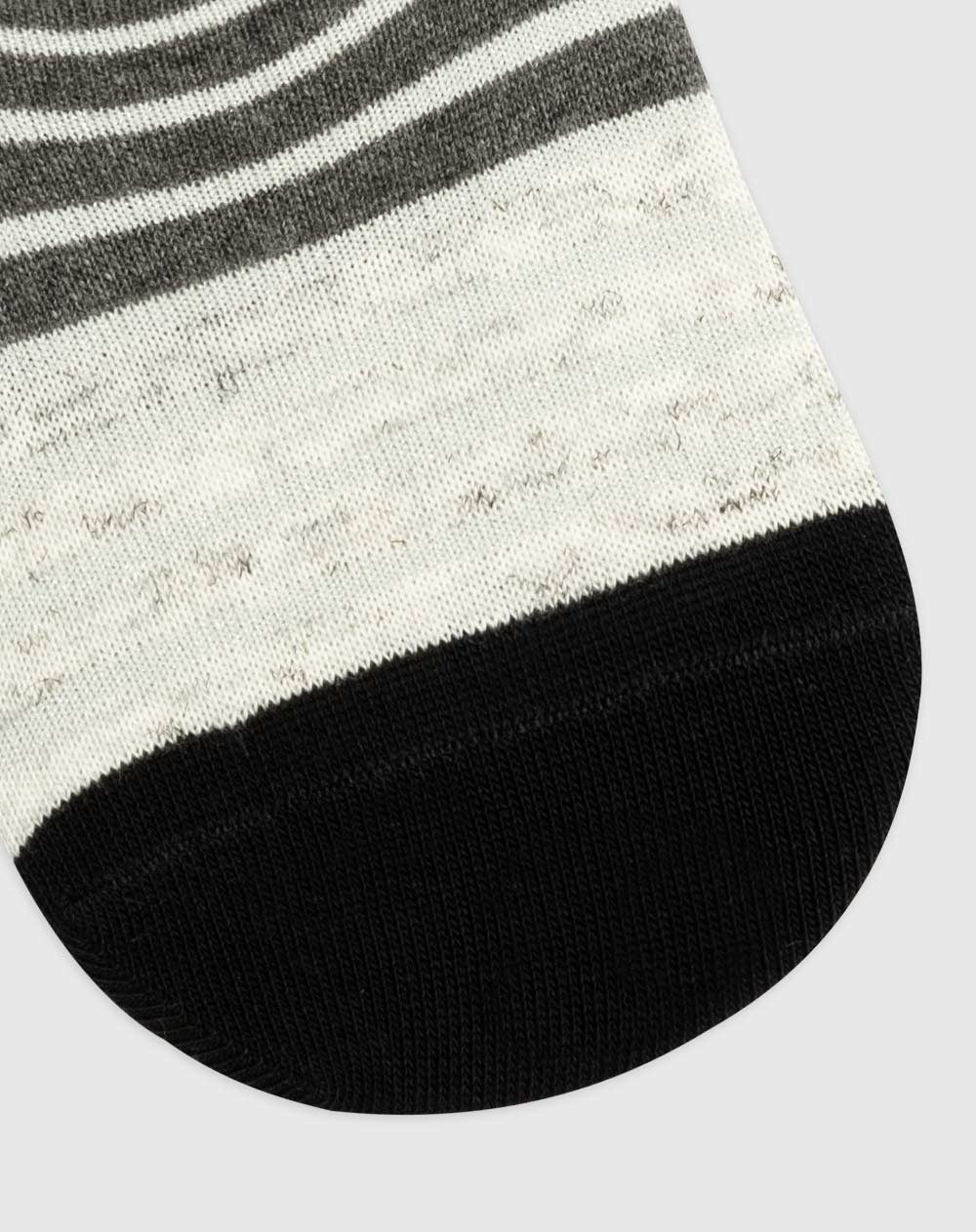 Medias para mujer tobilleras cortas algodón negras