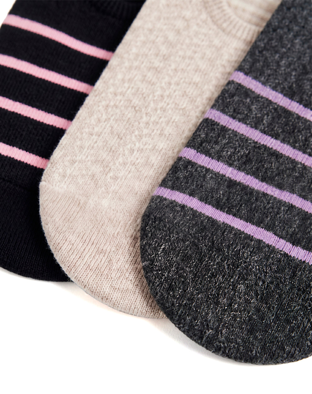 3 pares de medias baletas surtido mujer
