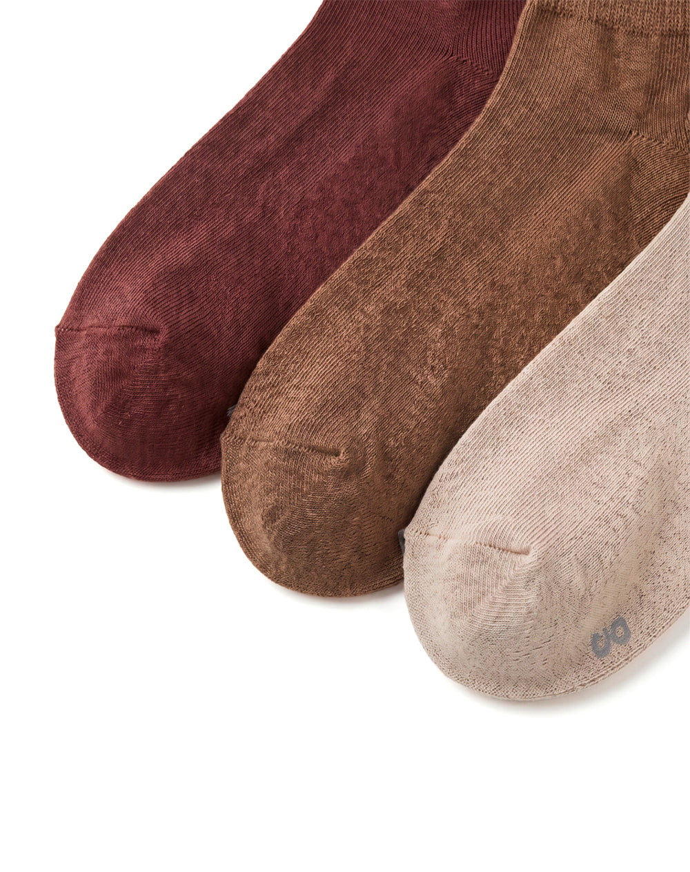 3 pares de medias tobilleras surtido