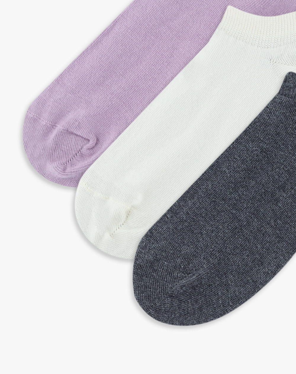 3 pares de medias tobilleras surtido