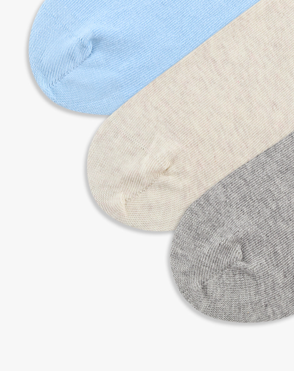 Medias mujer tobillera corta pack x3 surtido