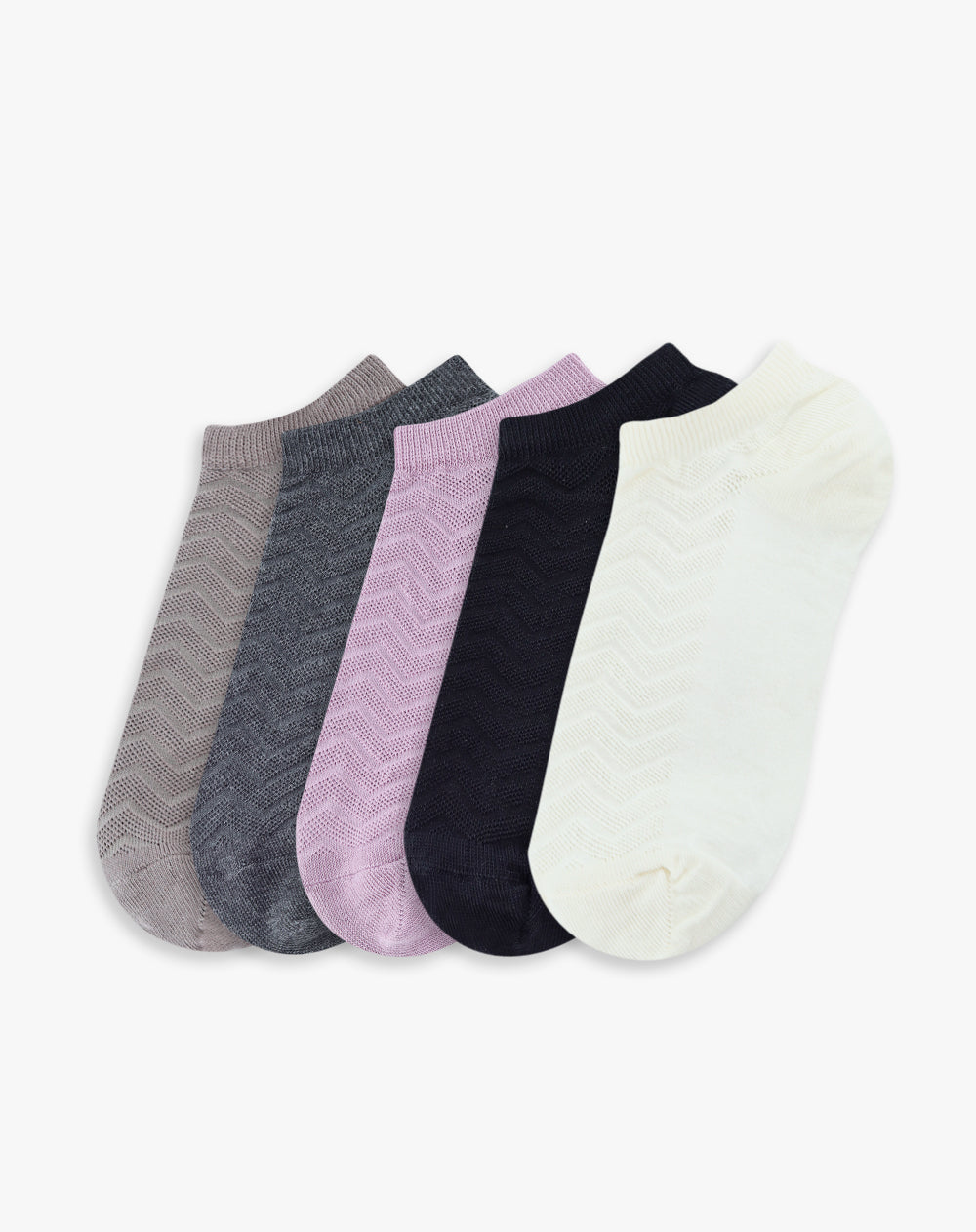 5 pares de medias tobilleras surtido