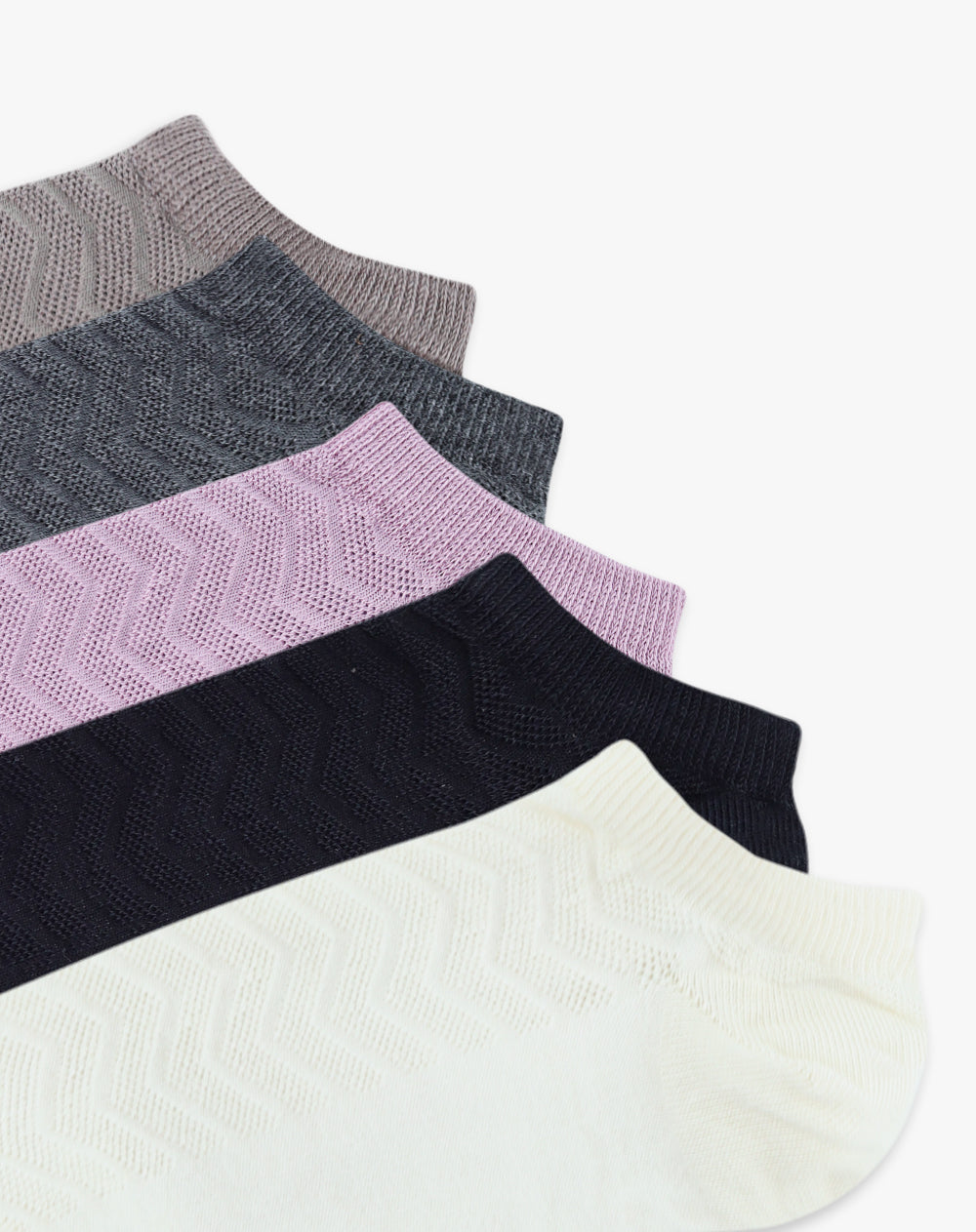 5 pares de medias tobilleras surtido