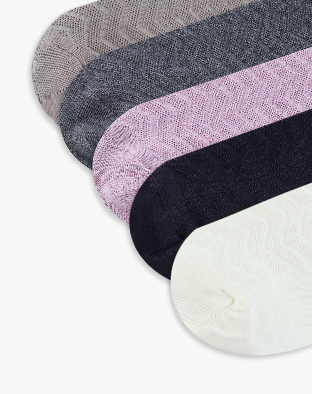 Medias mujer tobillera corta pack x5 surtido