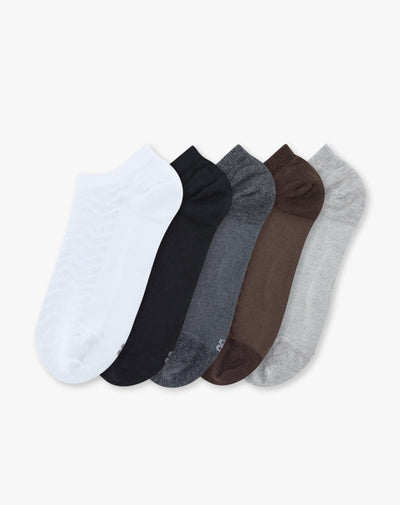 5 pares de medias tobilleras surtido