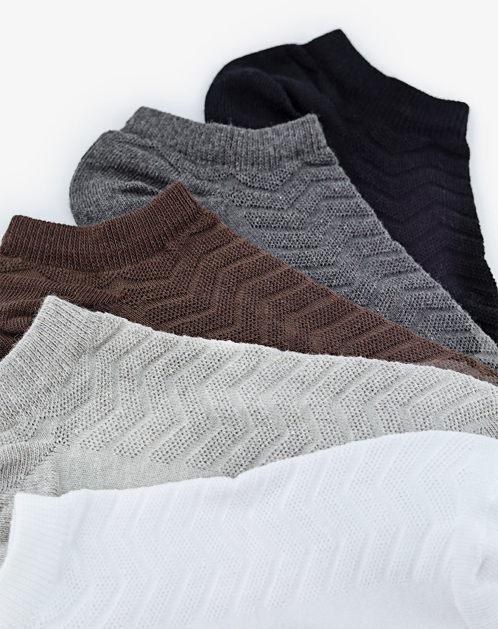 5 pares de medias tobilleras surtido