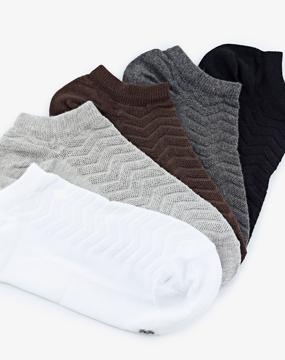 5 pares de medias tobilleras surtido