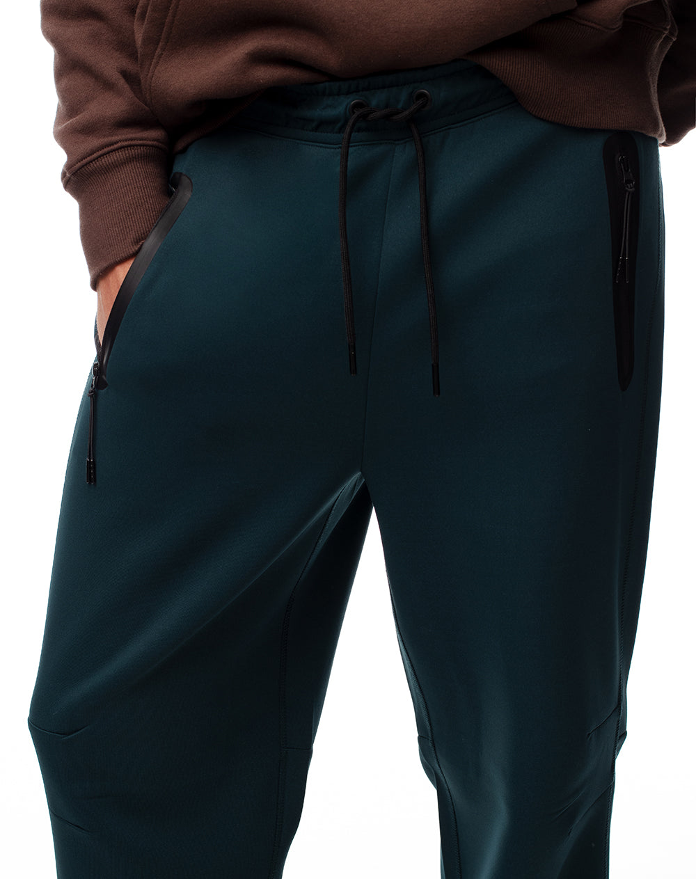 Pantalón relax secado rápido azul hombre