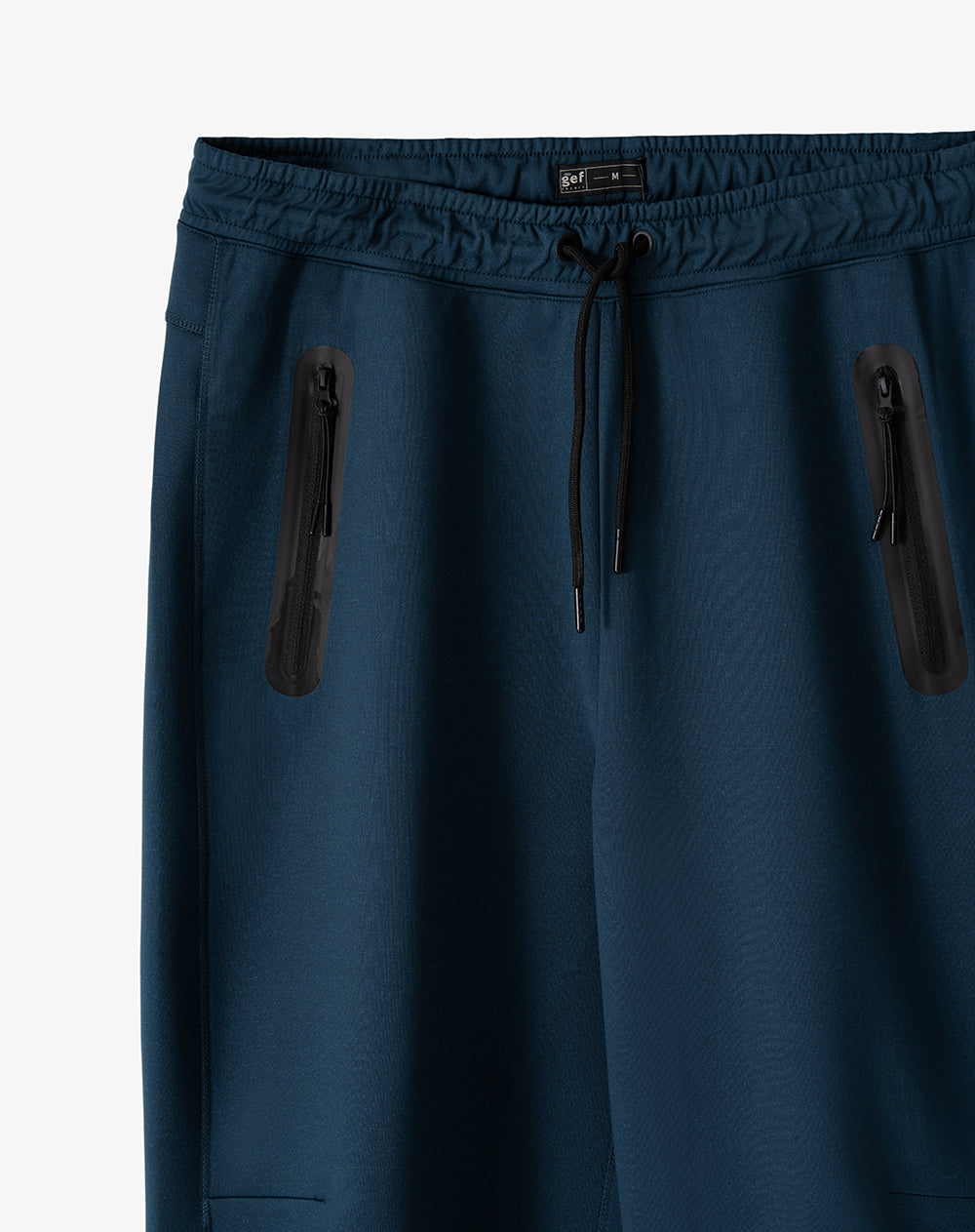 Pantalón relax secado rápido azul hombre