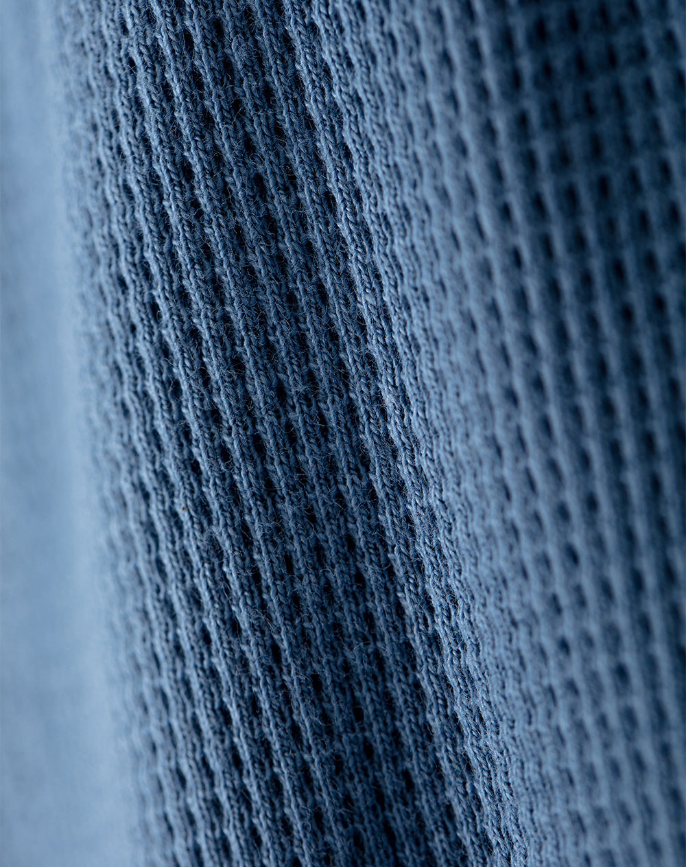 Pantalón regular fit tiro alto azul