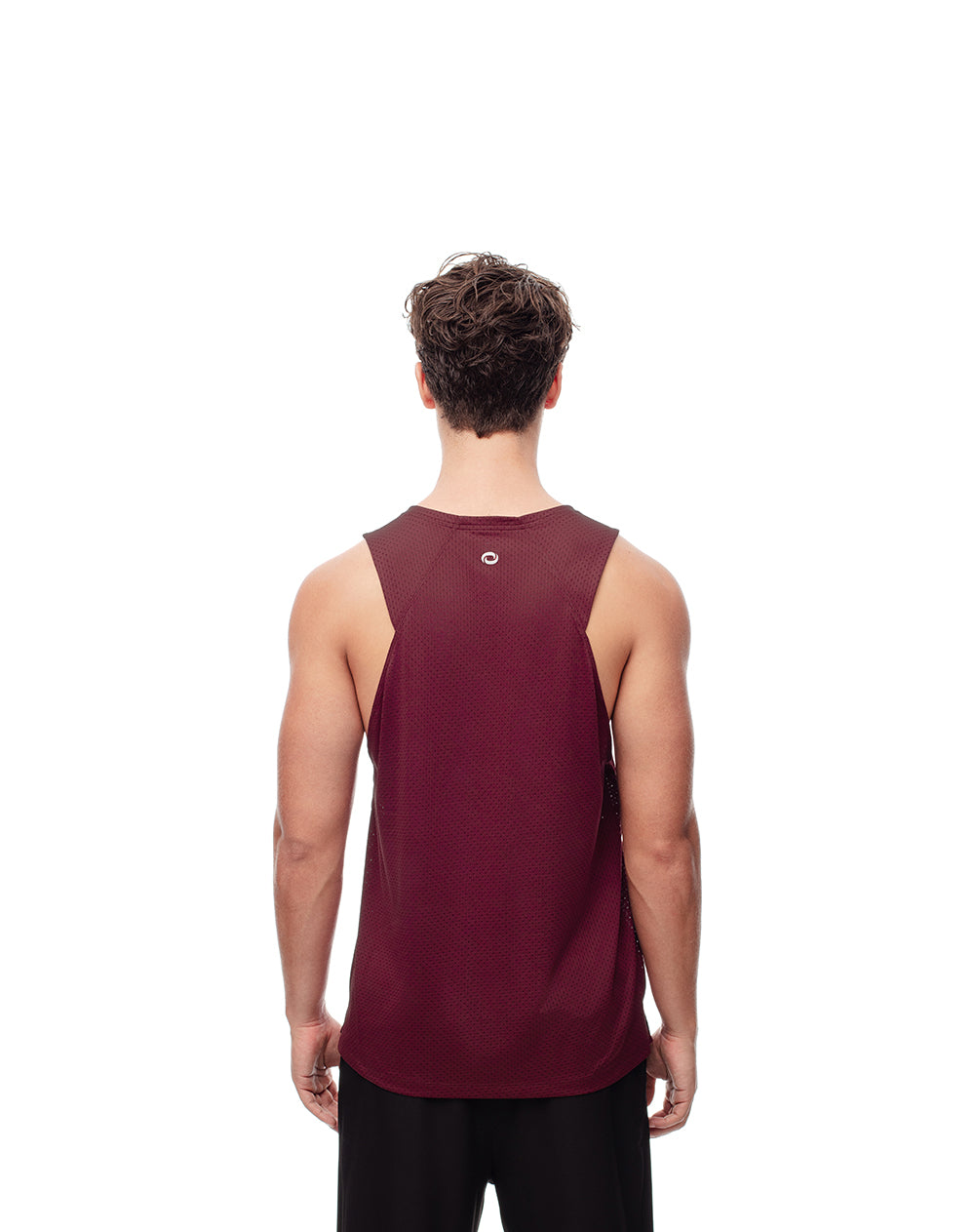 Camiseta regular fit vinotinto