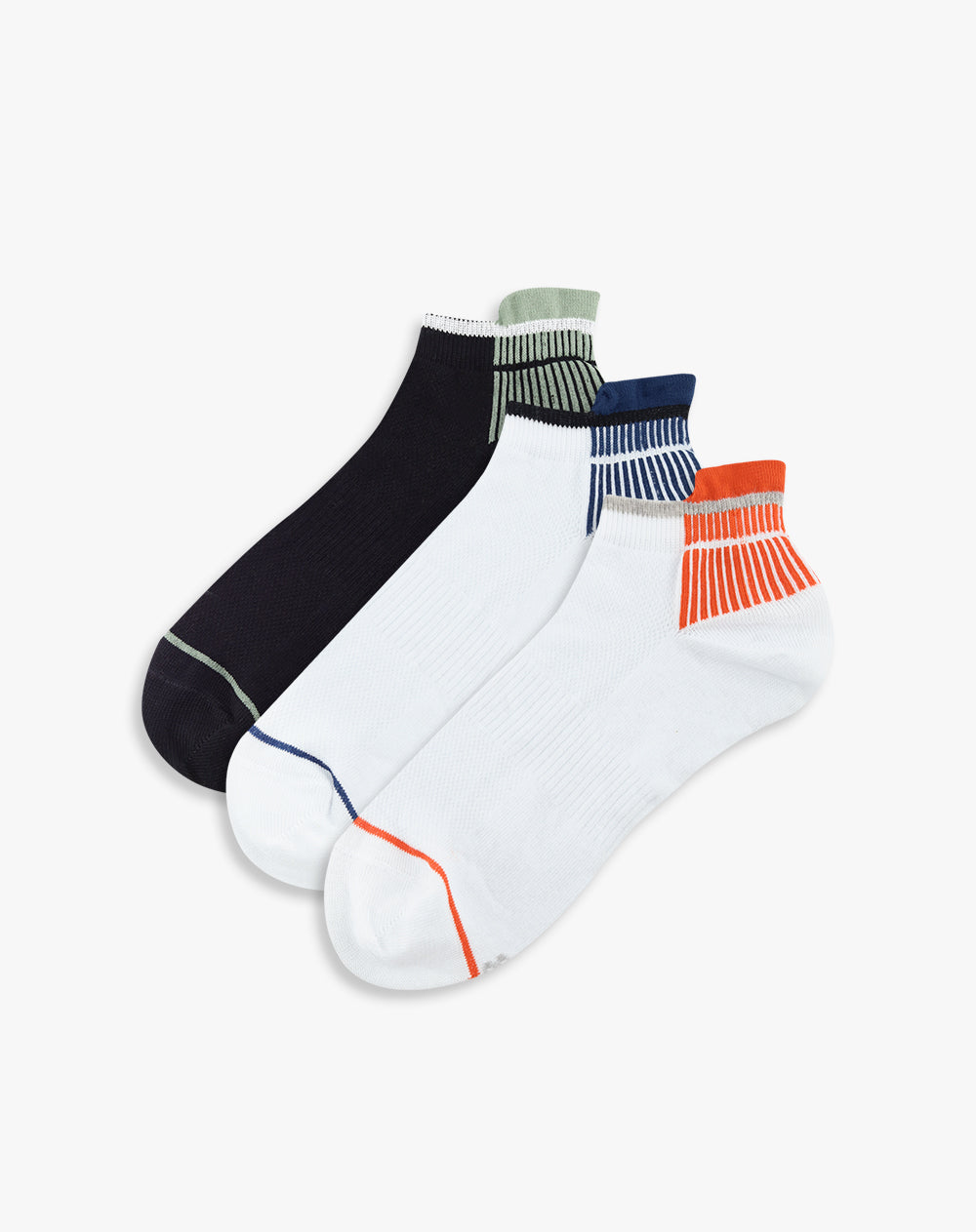 3 pares de medias tobilleras surtido