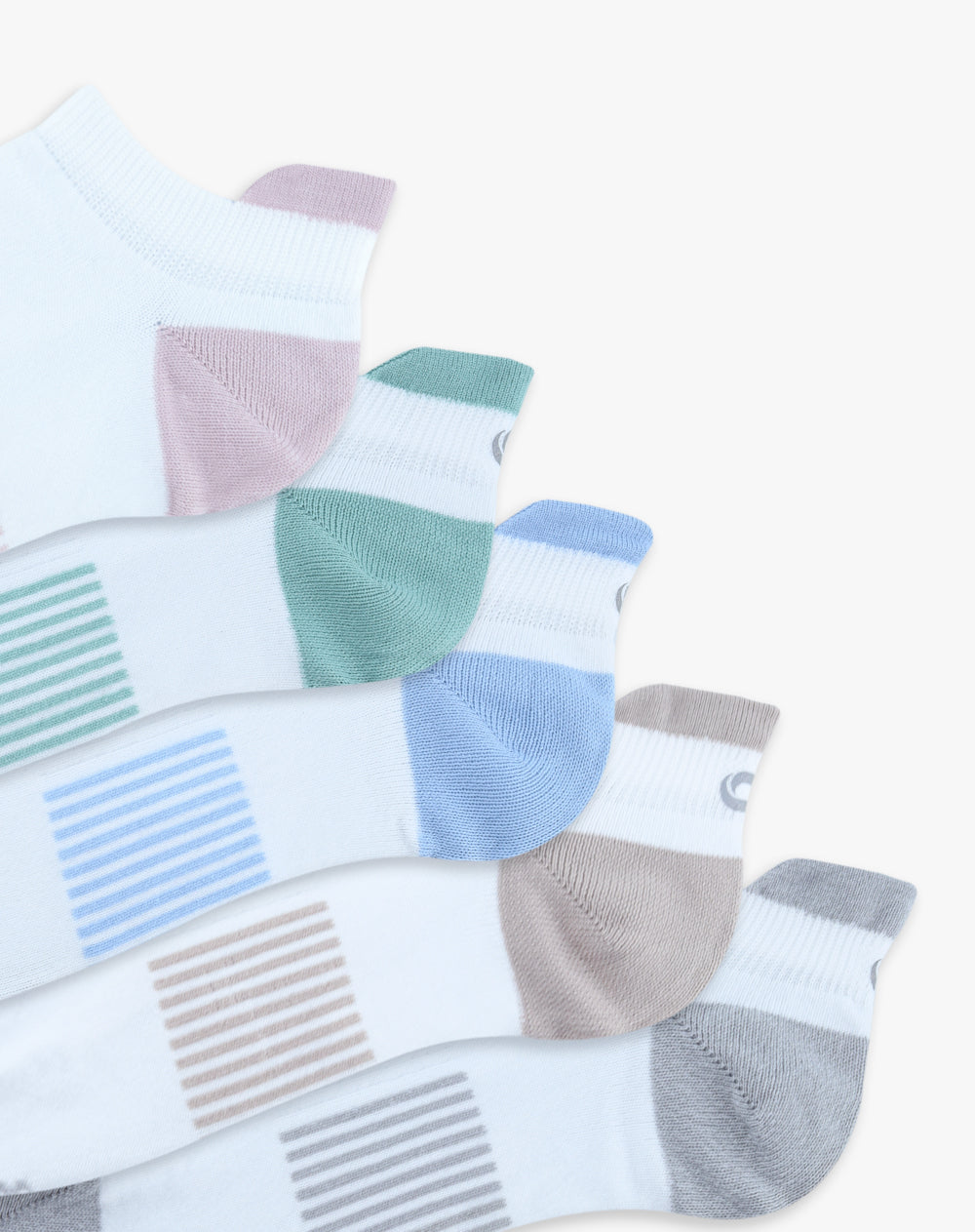 5 pares de medias tobilleras surtido