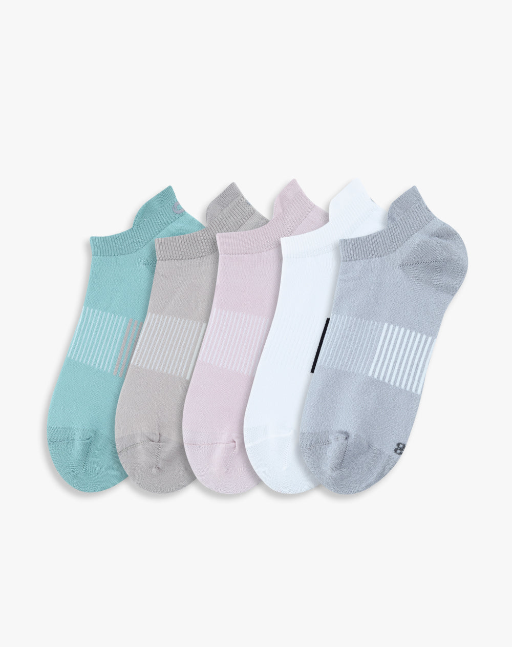 5 pares de medias tobilleras surtido