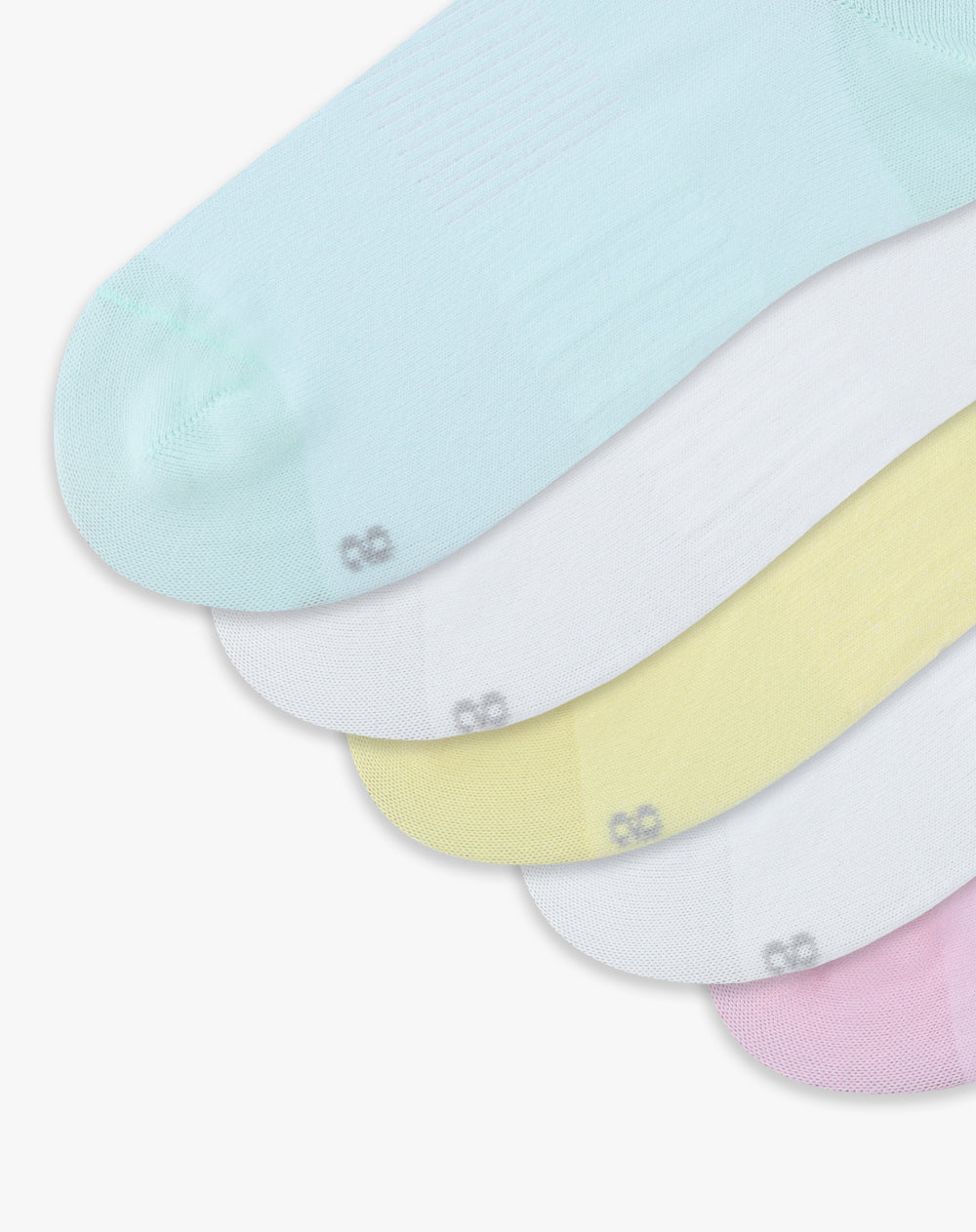 5 pares de medias tobilleras surtido