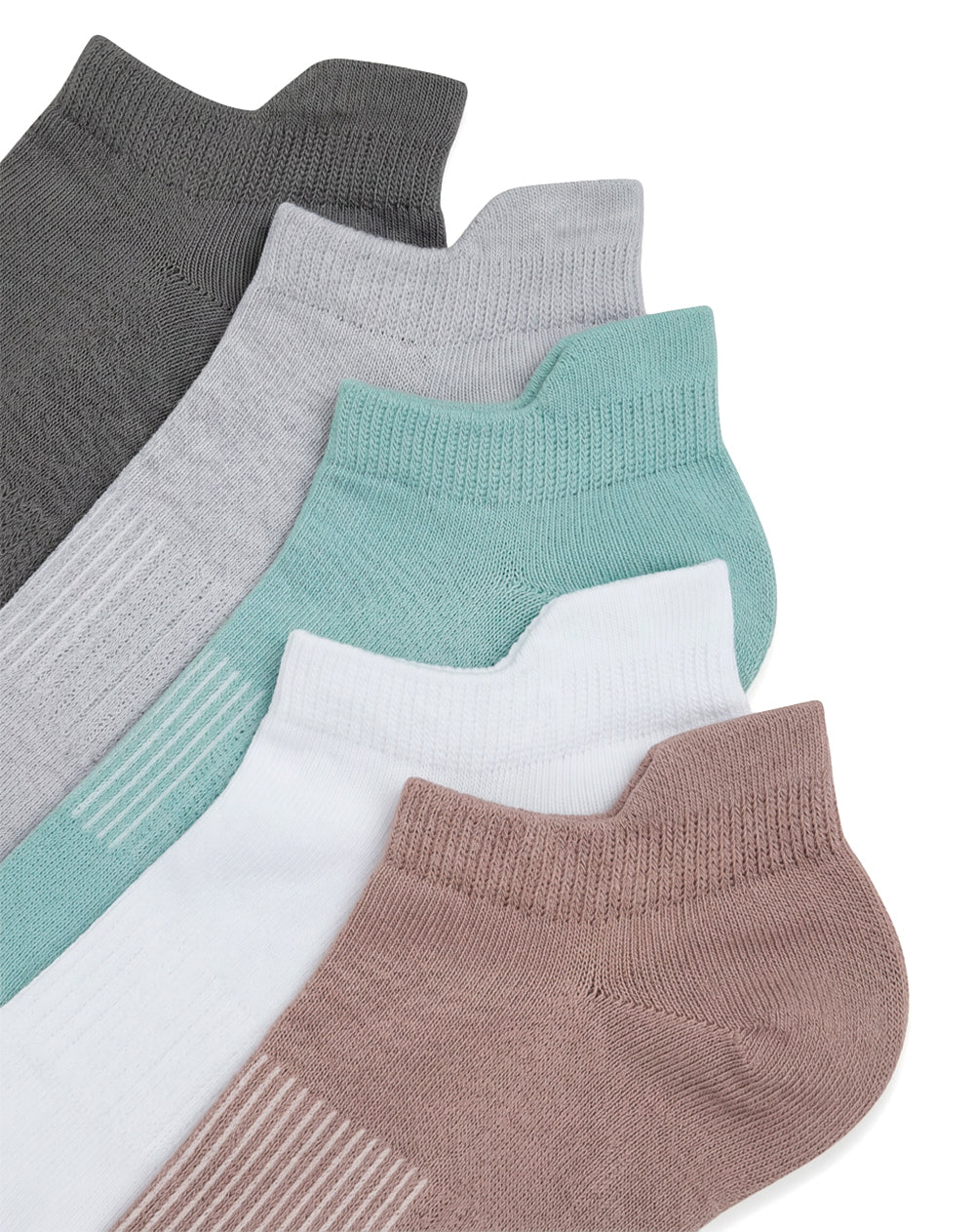 5 pares de medias tobilleras surtido mujer