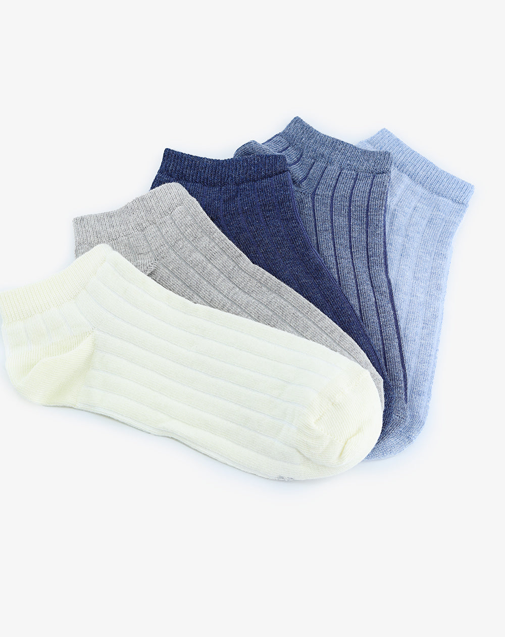 5 pares de medias tobilleras surtido
