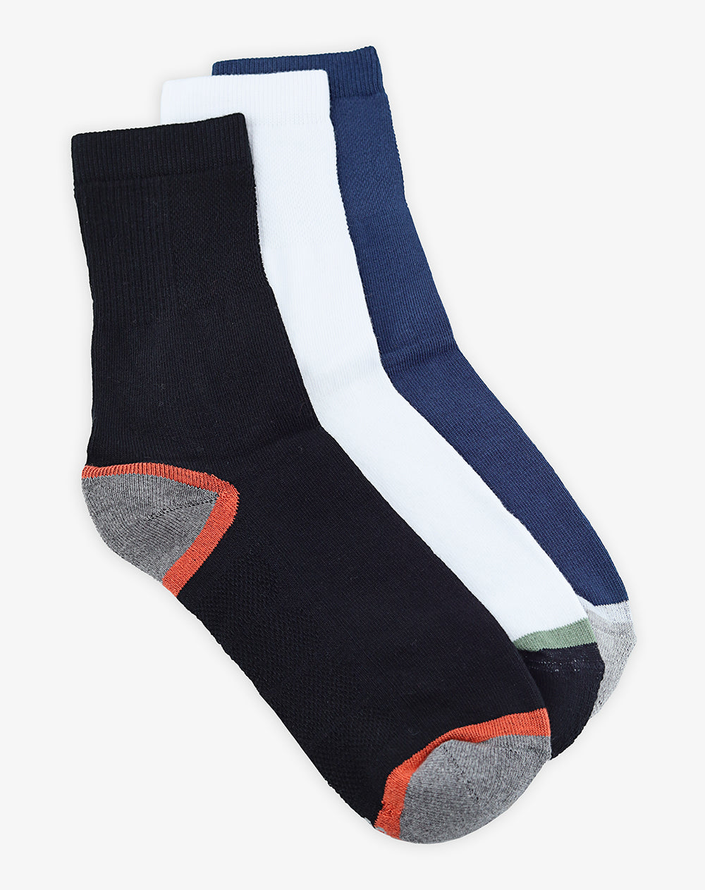 Medias hombre largas pack x3 surtido