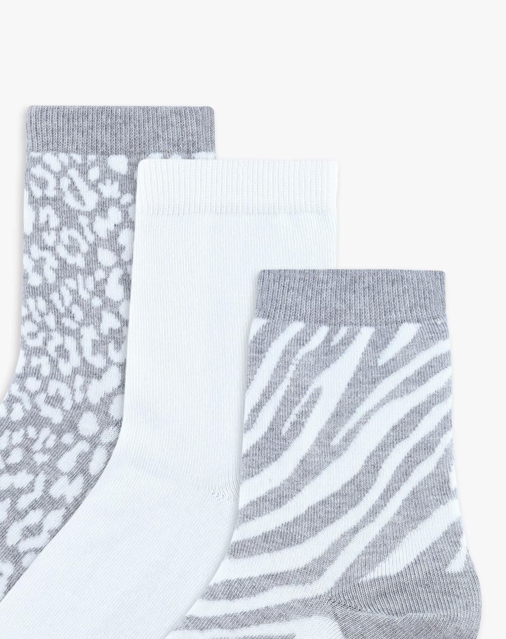 3 pares de medias cortas surtido