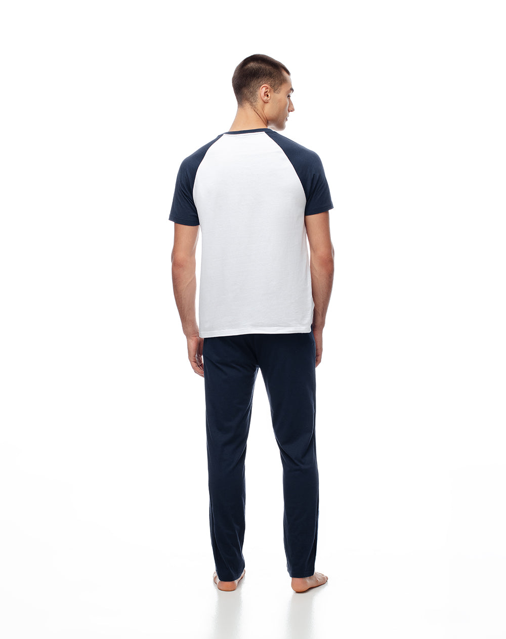 Camiseta + pantalón de pijama algodón