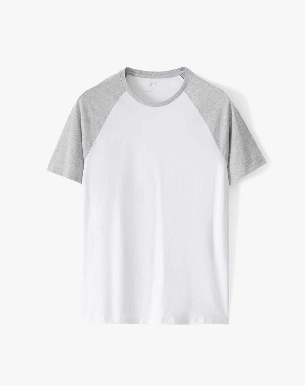 Camiseta + pantalón de pijama algodón gris hombre
