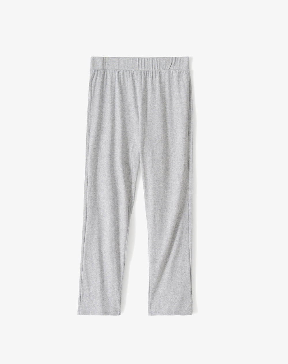 Camiseta + pantalón de pijama algodón gris hombre