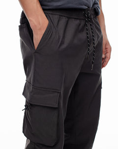Pantalón cargo regular liviano gris hombre