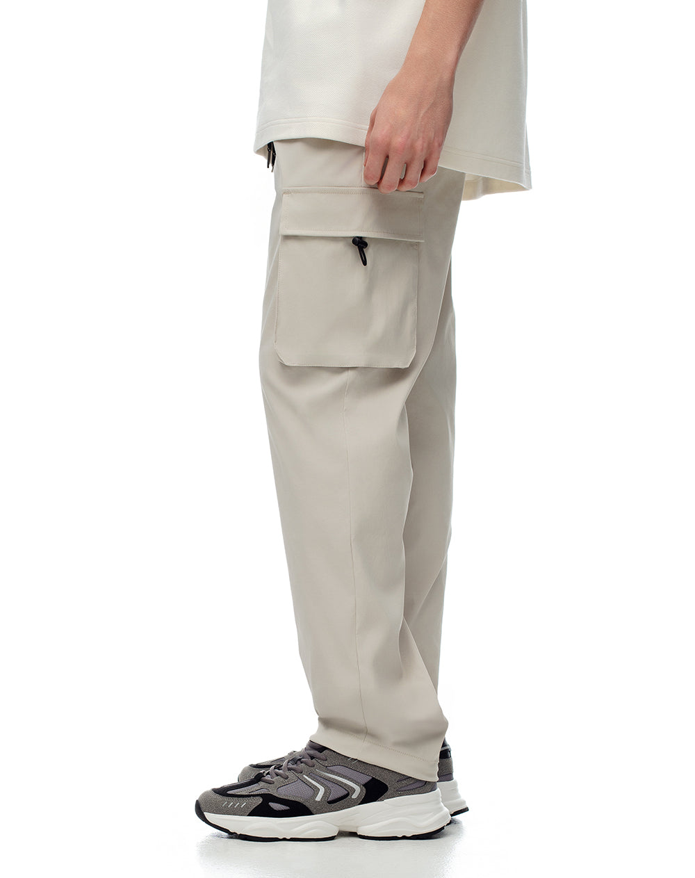 Pantalón cargo regular liviano habano hombre