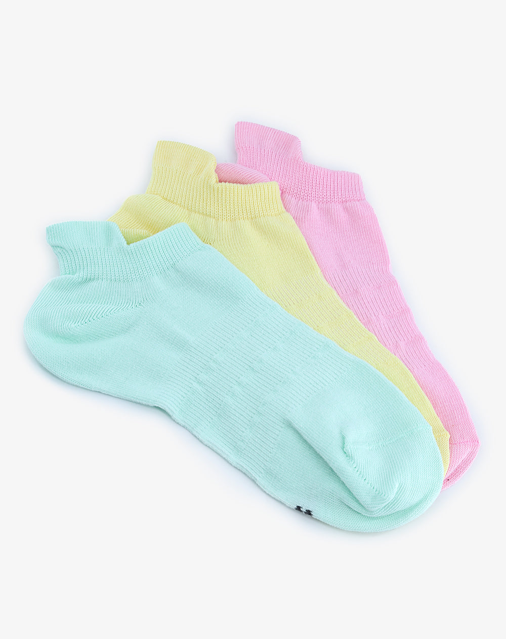 3 pares de medias tobilleras surtido