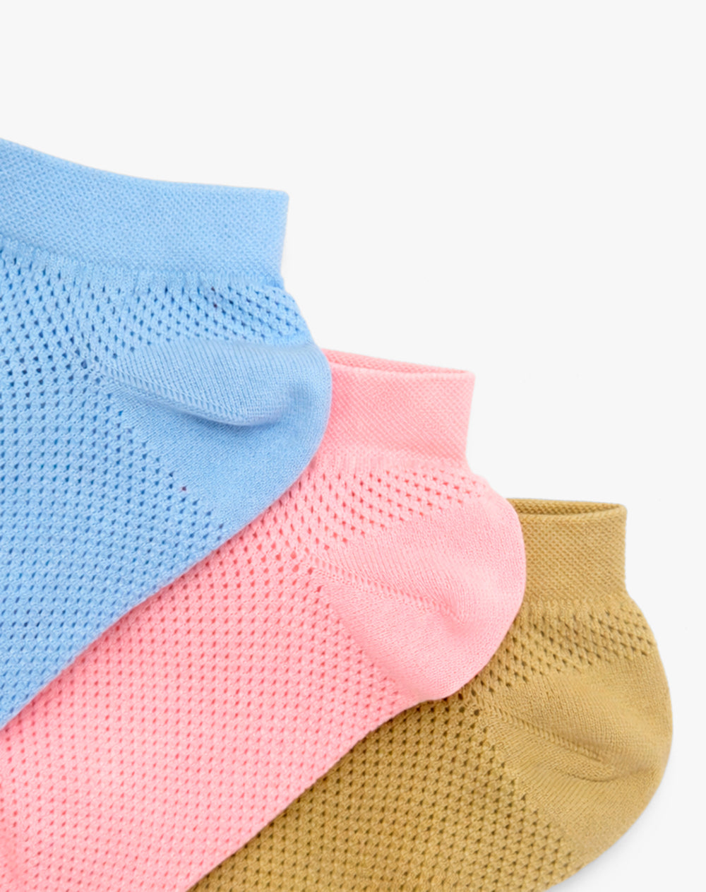 3 pares de medias tobilleras surtido
