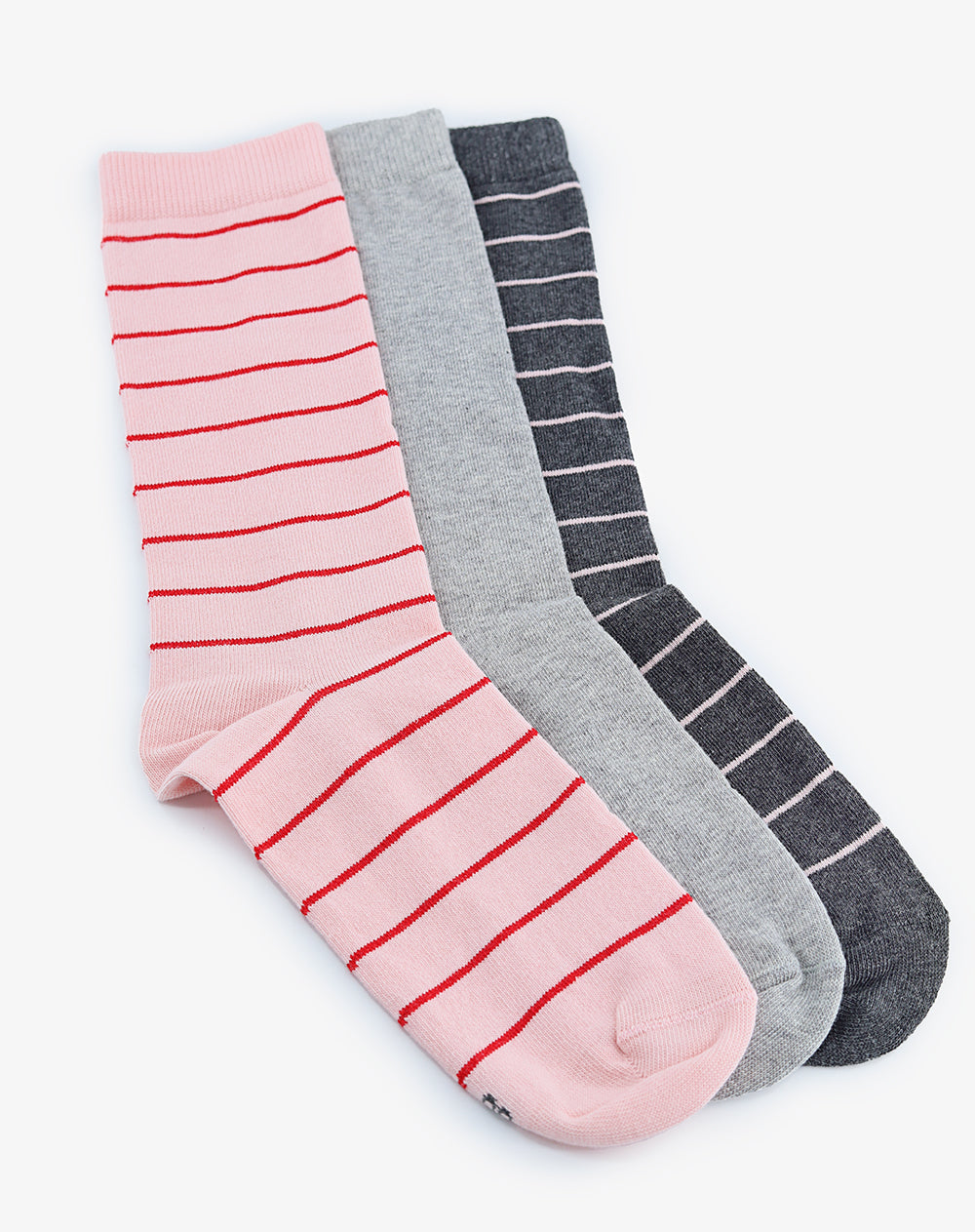 3 pares de medias largas surtido