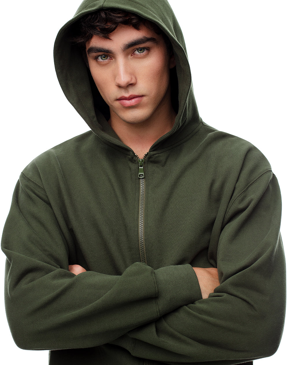 Buzo regular fit verde
