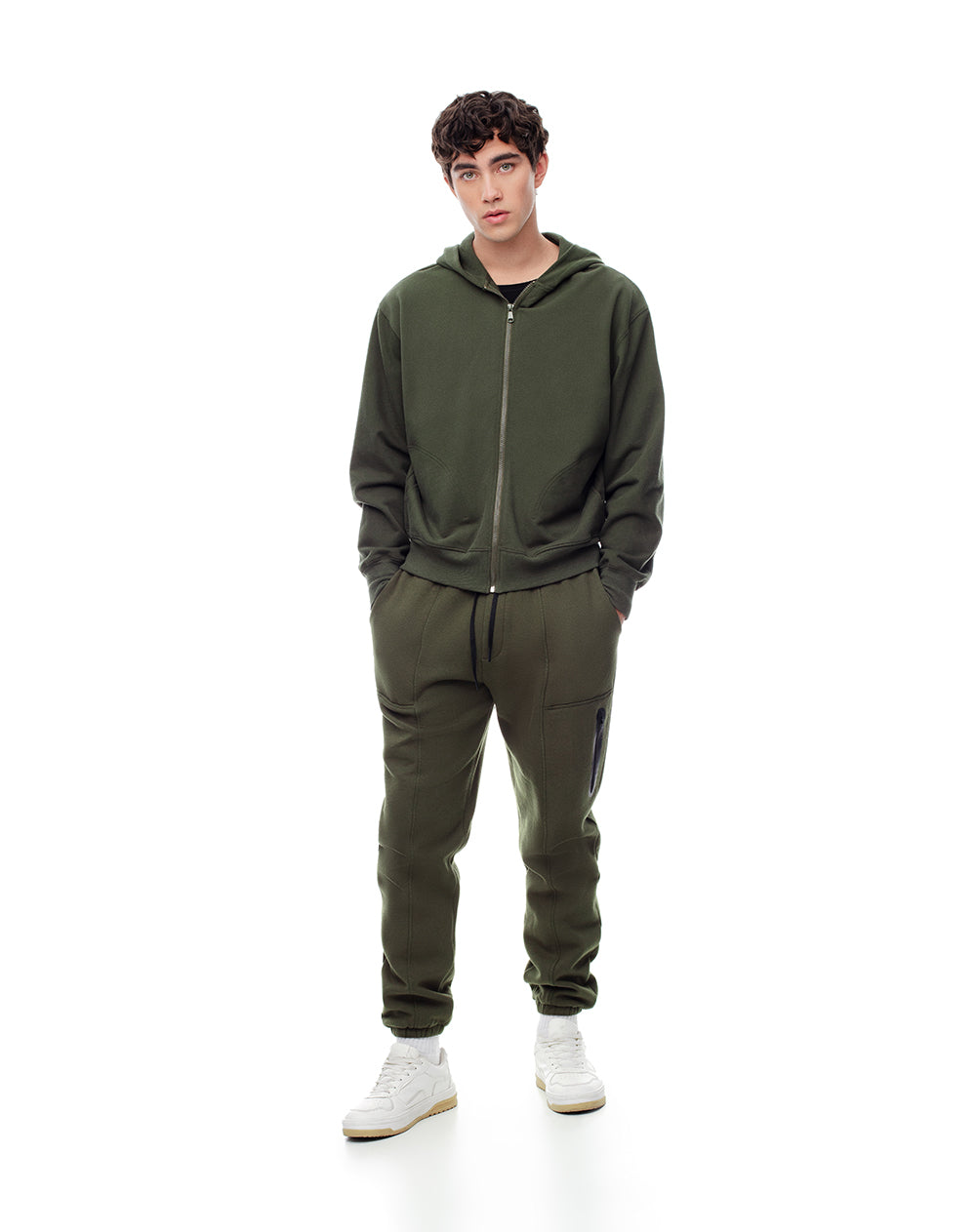 Buzo regular fit verde