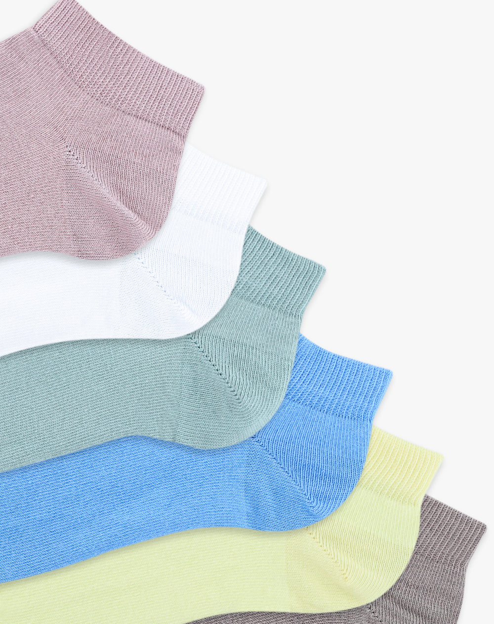 6 pares de medias tobilleras surtido