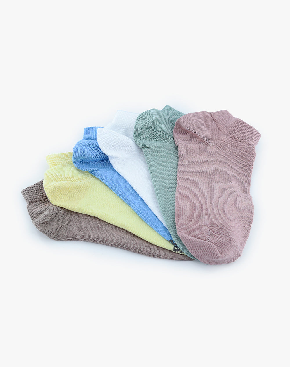 6 pares de medias tobilleras surtido