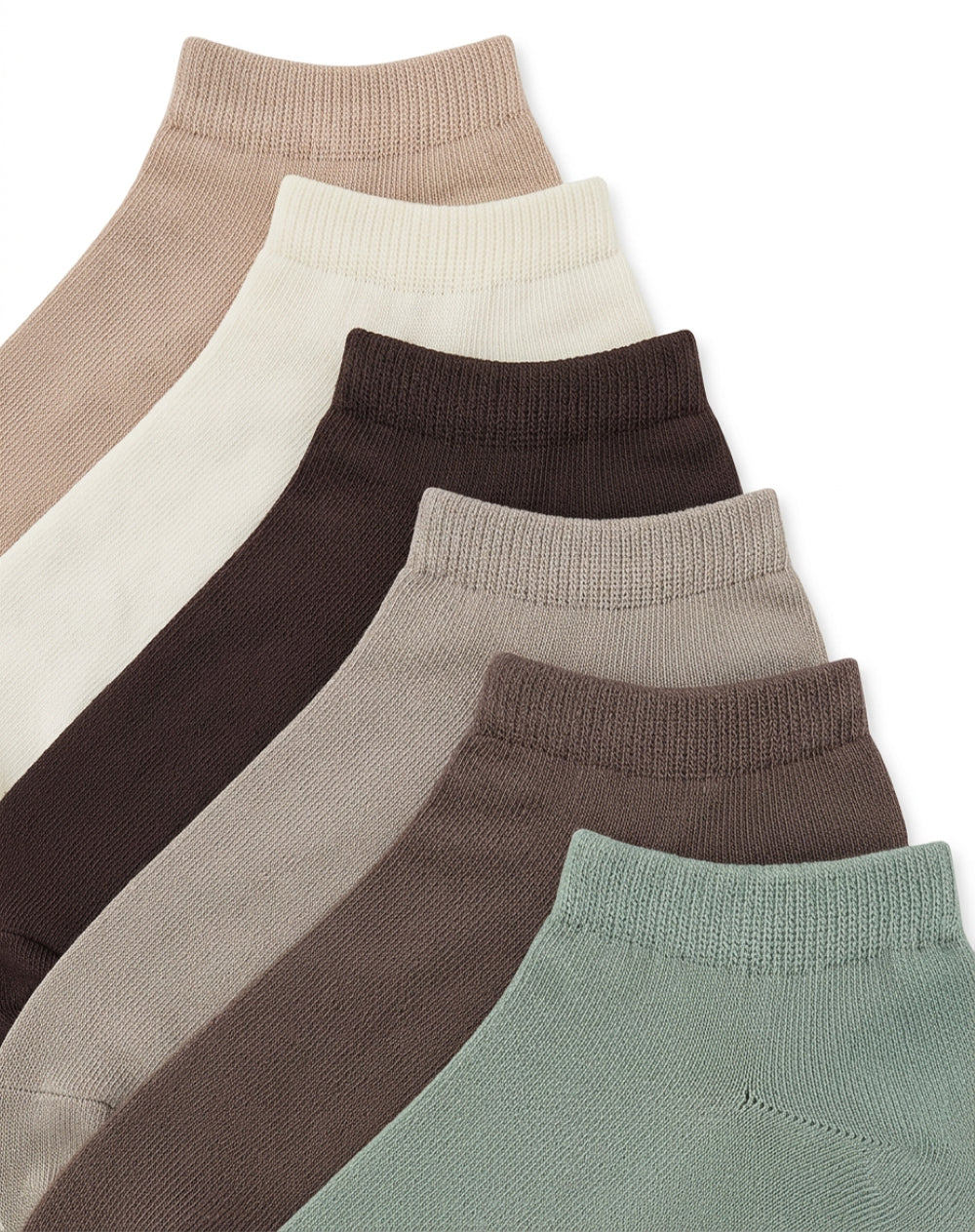6 pares de medias tobilleras surtido mujer
