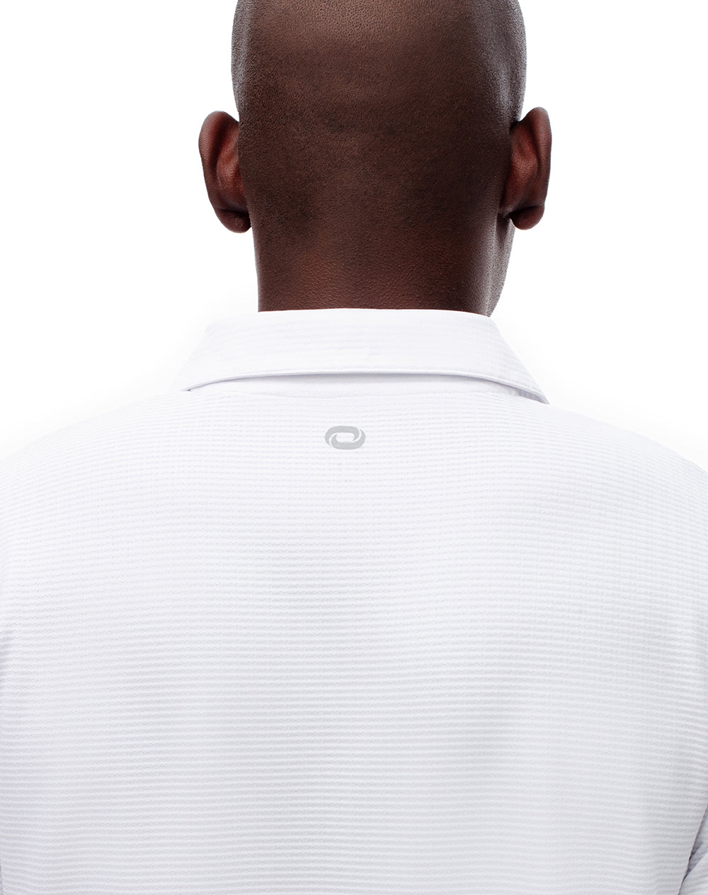 Polo deportiva secado rápido blanca hombre