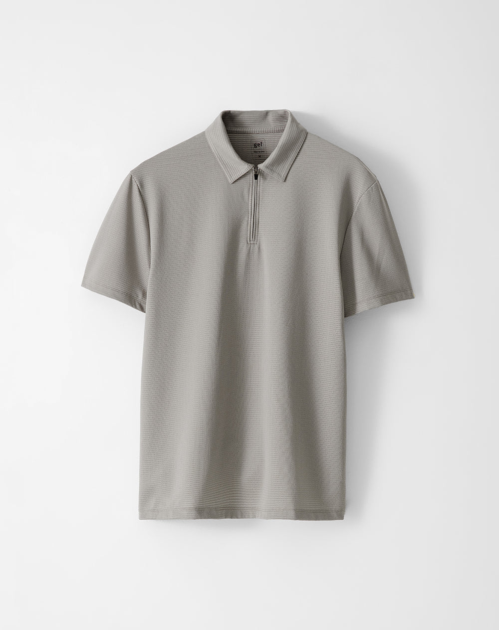 Polo deportiva secado rápido taupe hombre