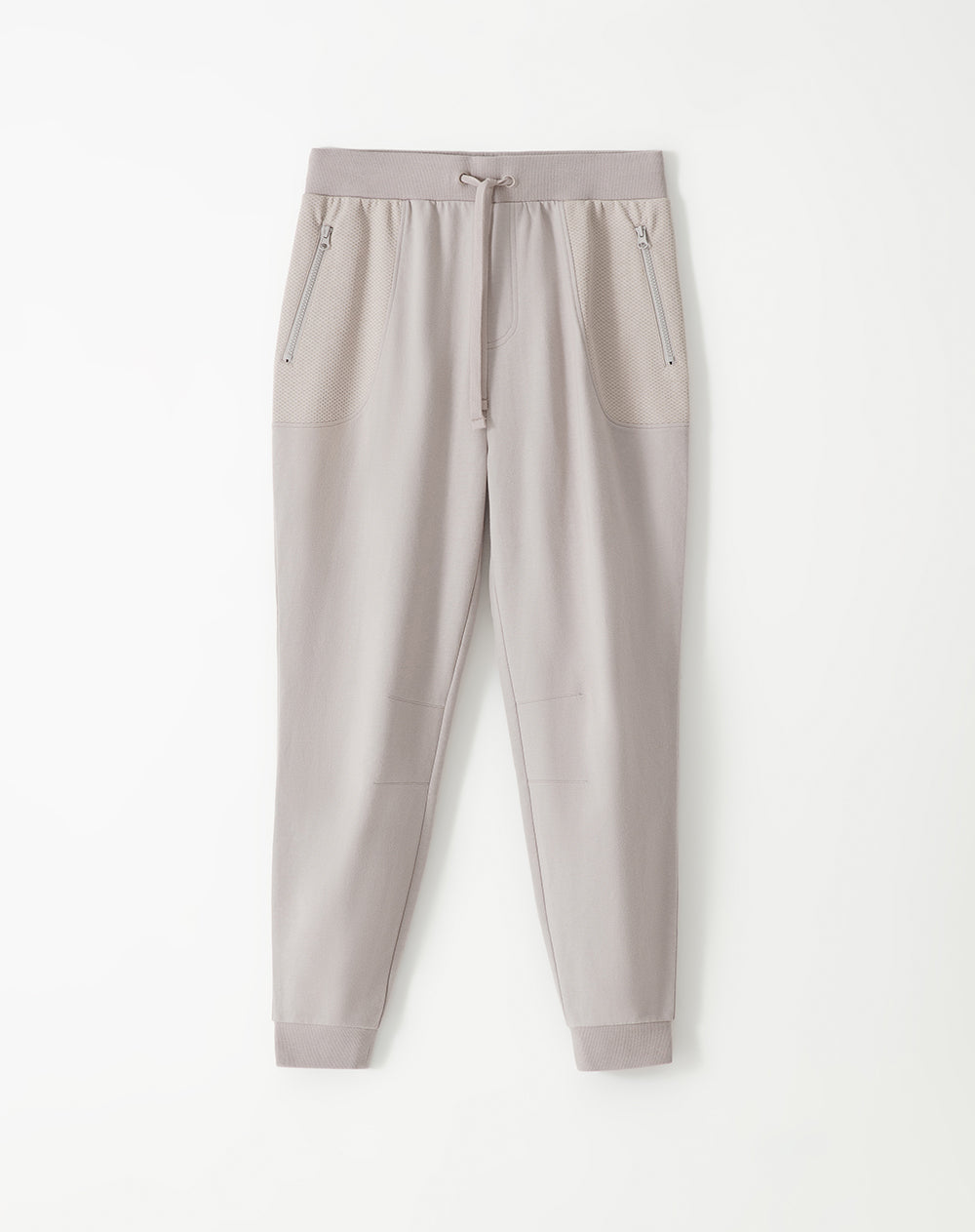 Jogger algodón taupe para hombre