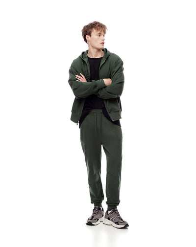 Jogger regular verde hombre