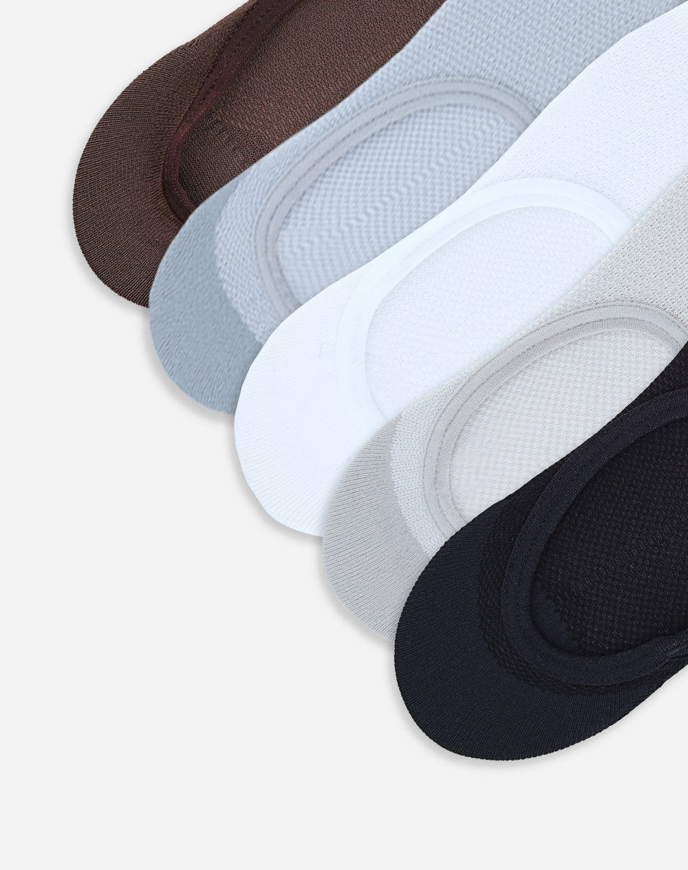 Medias mujer baleta algodón pack x5 surtido