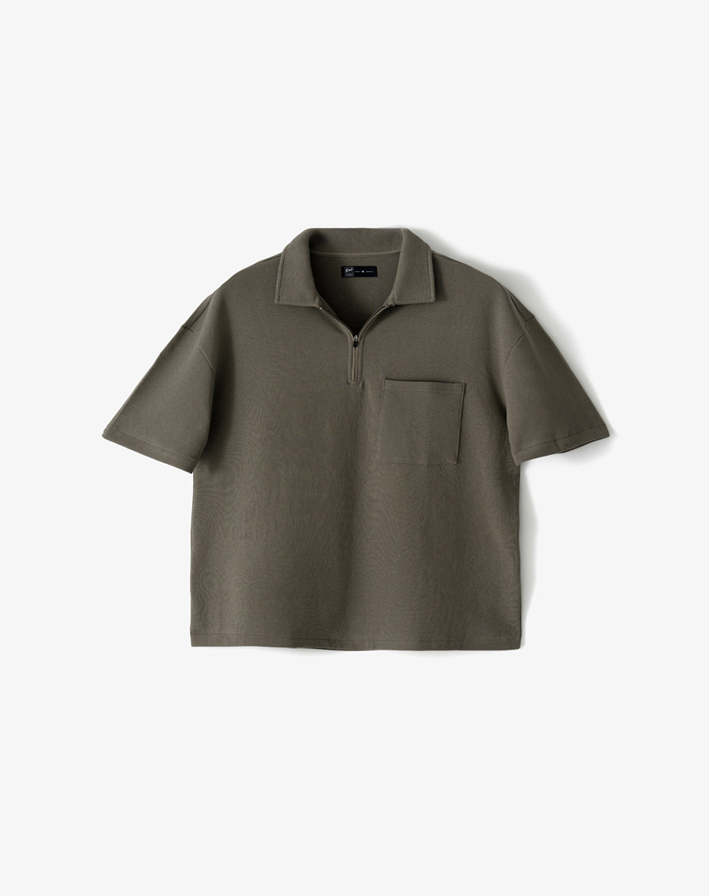 Polo regular café hombre