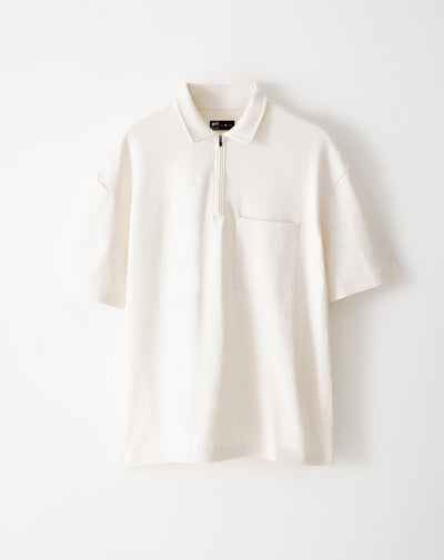 Polo regular algodón vainilla hombre