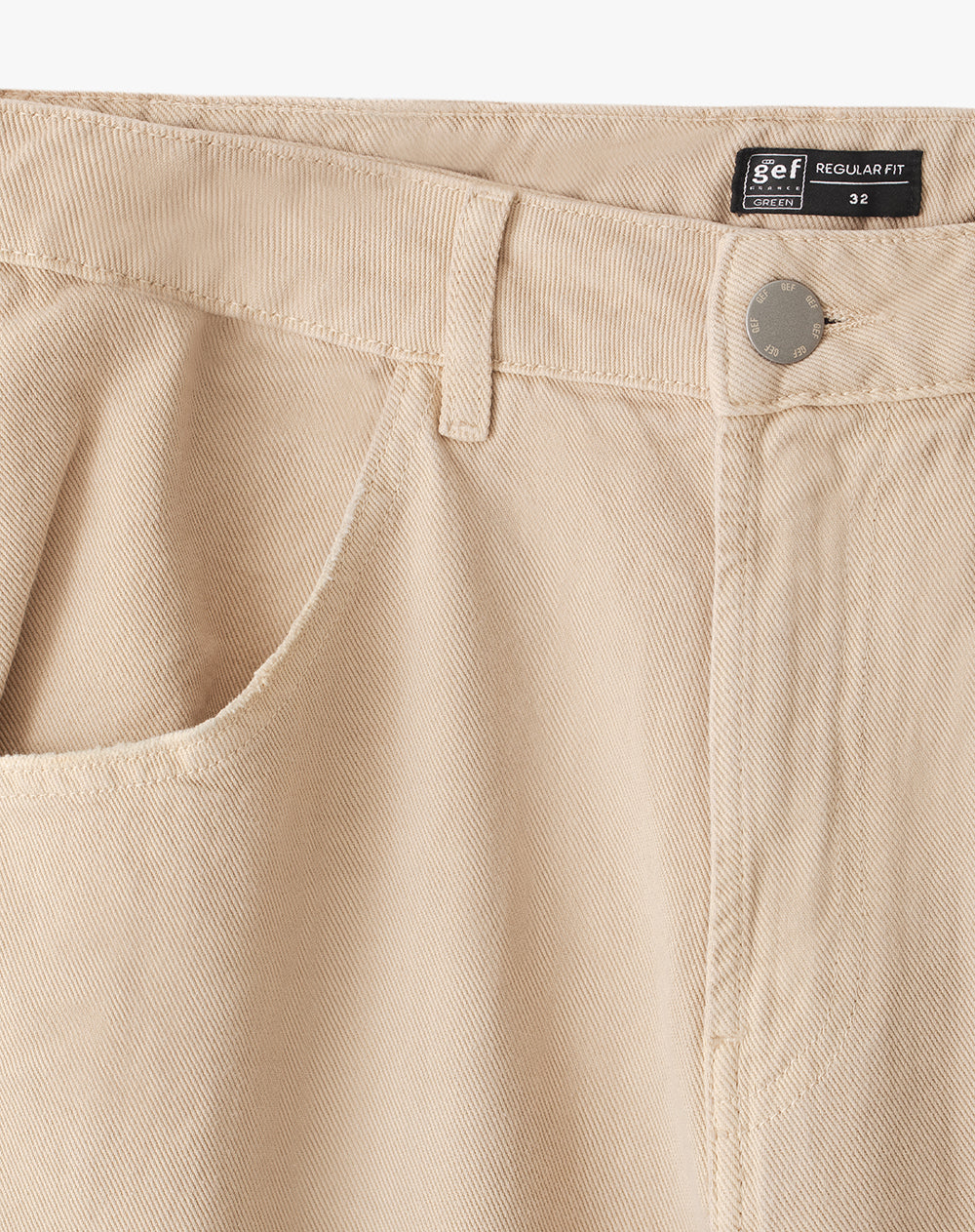 Jean cargo recto caqui hombre